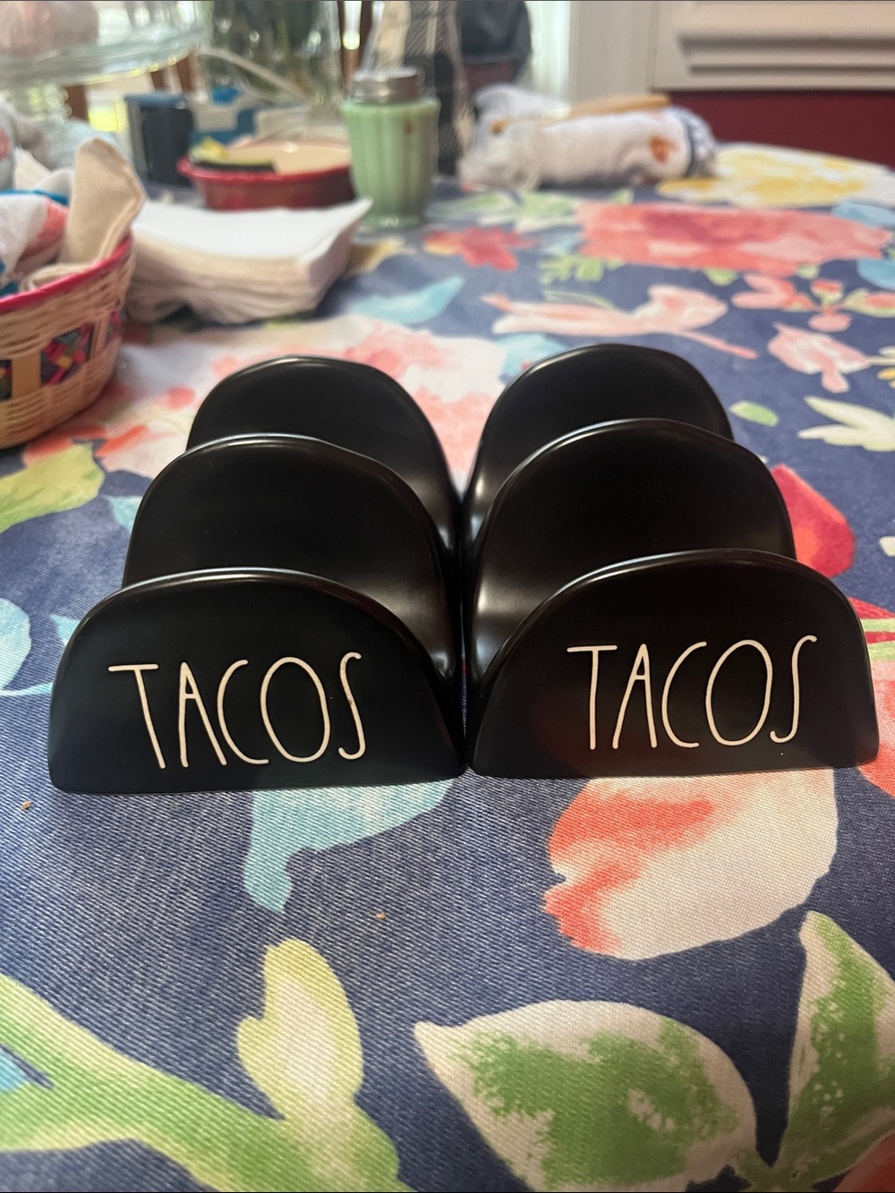 Rae Dunn Set of 2 Taco Holders